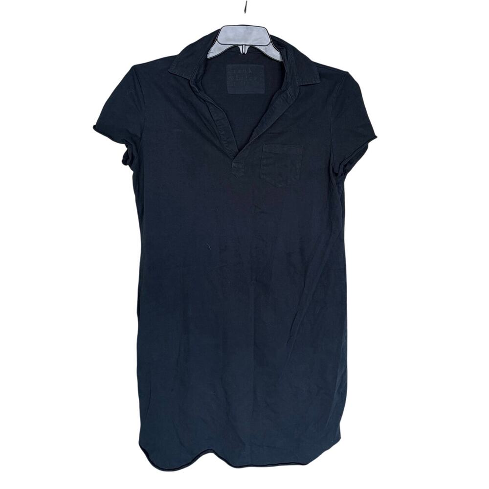 Frank & Eileen 100% Cotton British Royal Navy Lauren Polo Mini Dress Size Large - Picture 3 of 9